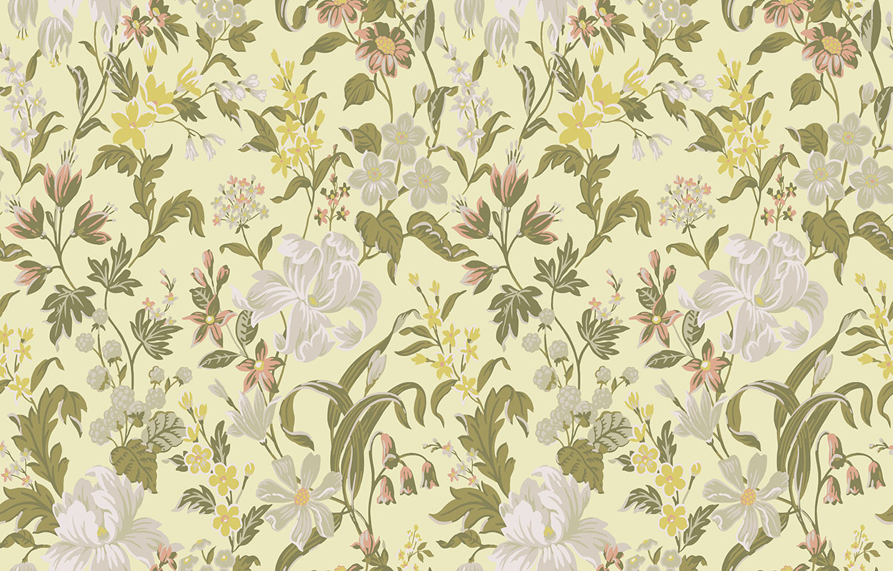 Обои Loymina Equator Flower Bed QTR4 005 10,05×1